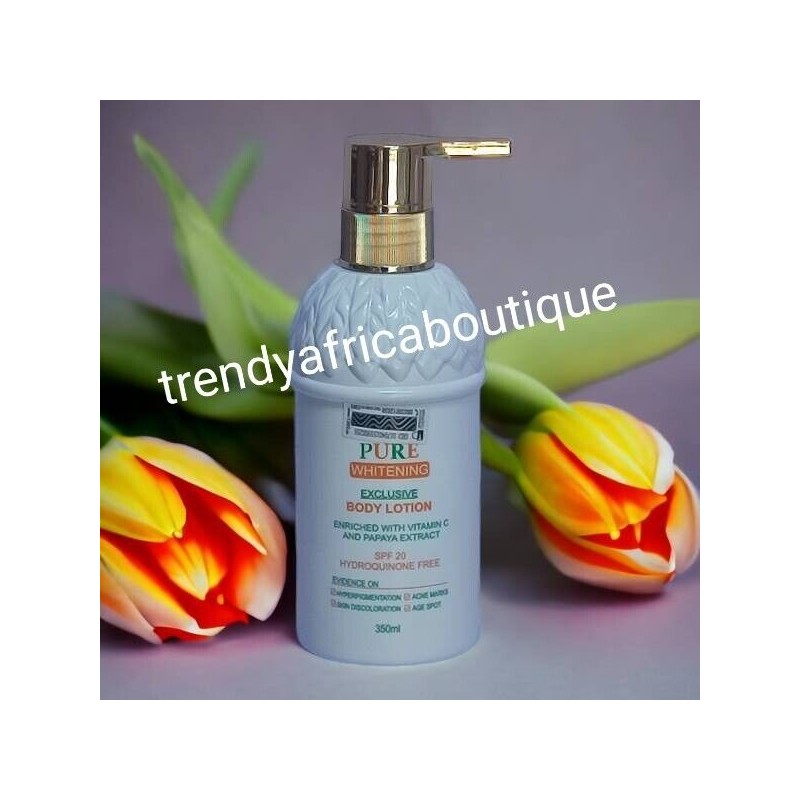 UGOSAM Pure Whitening Exclusive Body Lotion Papaya Extracts & Vit.