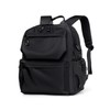 Backpack multi-functional large capacity 14-inch storage durable waterproof breathable black Black