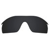 Alphax Stealth Black Polarized Replacement Lenses for Oakley RadarLock XL