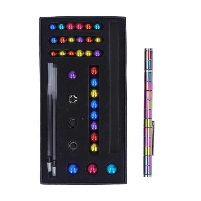 Magnetic Pen Decompression Magnetic Metal Pen Multifunctional Freely Combined Relieving