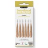 Humble Interdental Brush Bamboo Interdental Brushes Size 4-0.70 mm Yellow