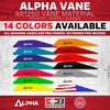 Bohning Alpha AR 1250 Vane, 2.8", Blue, 36pk