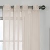 CurtainFresh Odor Neutralizing Sheer Voile Grommet Window Curtain for Bedroom