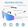 suoso Sports Cycling Sunglasses for Men: Lightweight UV Protection Polarized