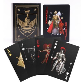 Waterproof Clear Playing Cards，Poker Cards，Deck of Cards with Gift Box，Use for Game and Party