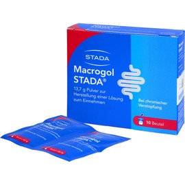 STADA Macrogol 13.7g Powder for Chronic Constipation 10 Bags