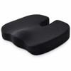 U-Shaped Memory Foam Seat Cushion – Non-Slip Coccyx & Hip