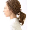 [ヴxante-nu] vingtaine Bi-Color Bow Banana Clips Small Hair Accessories H