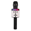 Easy Karaoke Bluetooth® Wireless Microphone with Speaker and Lights ~