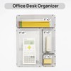 Vtopmart 25 Pack Plastic Drawer Organizers with Non-slip Rubber Pads