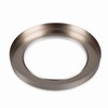 Mextronic Round Metal Cover Satin Nickel for LED Panel Aura