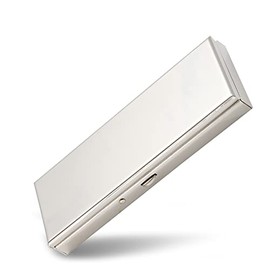 Pastillero de metal para 7 días con diseño abierto de resorte y compartimento grande para guardar vitaminas, aceite de hígado de bacalao, suplementos y medicamentos (plata)