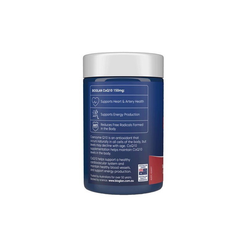 Bioglan CoQ10 150mg 150 Capsules