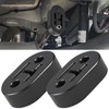 Pack of 2 Exhaust Rubber, 12 mm 2 Holes Car