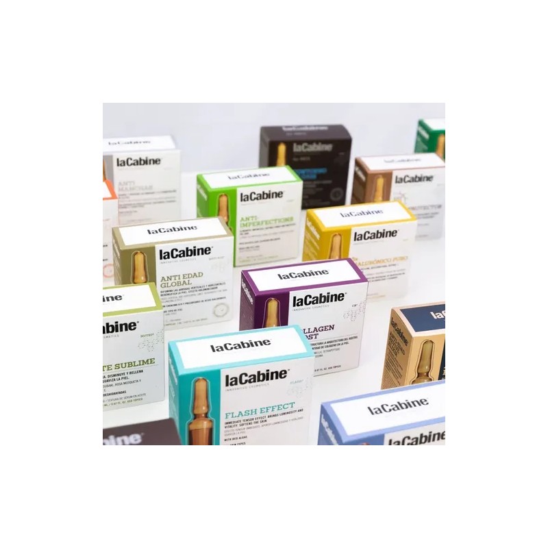Ampollas Faciales LaCabine Vitamina C 15 para Luminosidad y Manchas