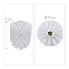 Set of 10 Toilet Brush Heads, Loose Toilet Brushes, 12