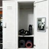 ARTLYMERS Magnetic Locker Mirror, 5x7 Real Glass Small Mirrors for