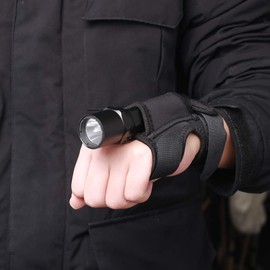 Wrist Flashlight Holster, Diving Torch Arm Mount Holder Adjustable for 25-30mm Flashlight Hunting Underwater