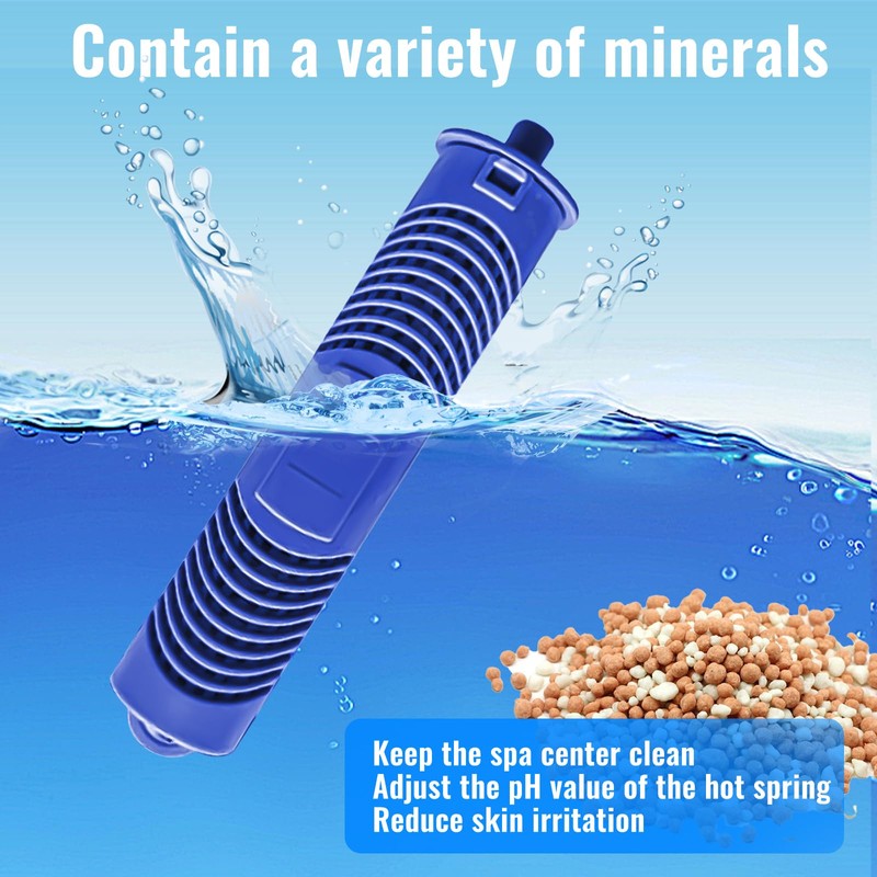 VISTTUSWILL 4 Pack Hot Tub Mineral Stick, Spa Mineral Sticks