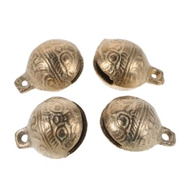 Sosoport 4pcs Fishing Rod Alarm Bells Copper Bells Sea Fishing High Sensitivity Bite Alarm for Boat Rods Clear Sound for Night and Noisy Environments