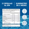 Glicinato Magnesio 500 Alta Absorción Vegano 120 Cápsulas Mejora Sueño