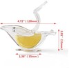 Manual Juicer Lemon Squeezer,Manual Juice,Acrylic Lemon Clip Hand Orange Squeezer