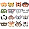 16 Piece Animal Masks Animal Costume Party Favors With 16