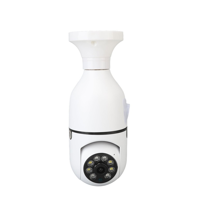 360 Degree Light Bulb Camera 1920 X 2160 Auto Tracking