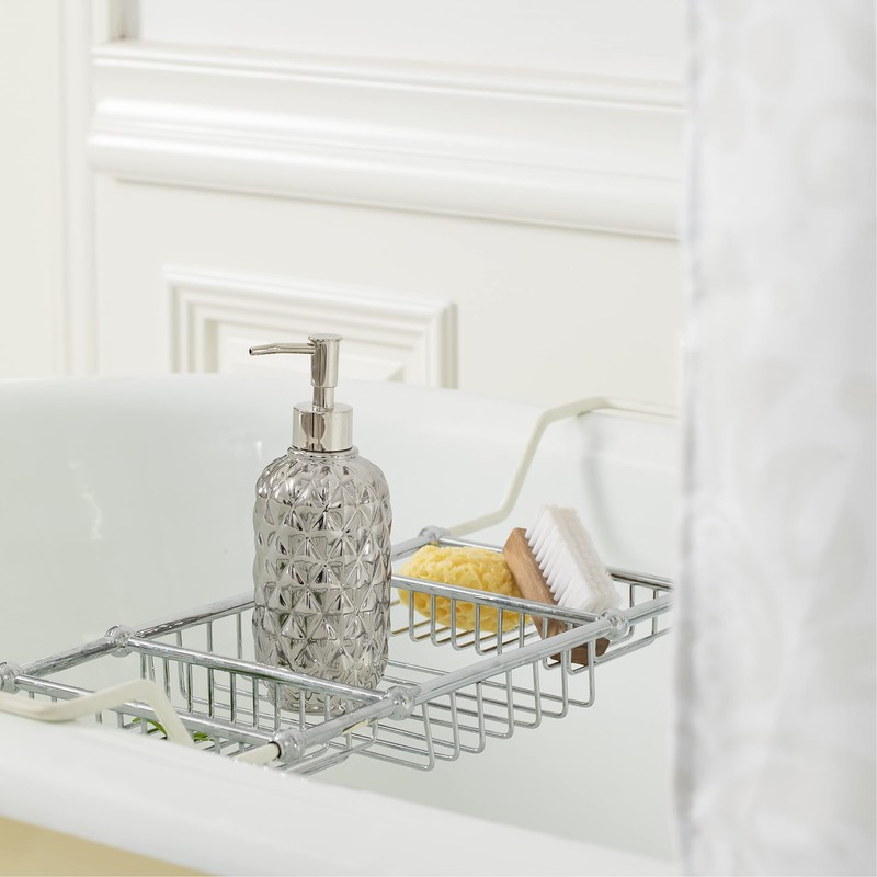Motifeur Bathroom Accessories Set, 4-Piece Ceramic Bath Accessory Complete Set
