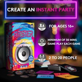 KID Collection HITSTER - Guilty Pleasure - The Ultimate Music Trivia Party Game for Adults and Families - All-Time Playlist with The Greatest Hits - 2 to 10 Players Ages 16+