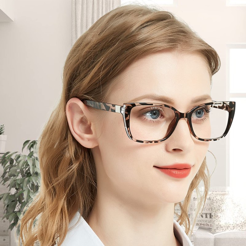 WEMOOTANTS Oversized Reading Glasses 2.5 Designer Readers for Women Retro