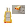 ToolUSA Plug-in Receptacle Tester | 3" x 2" x 1.5"