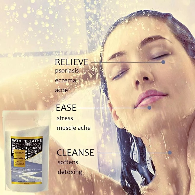 Aromasong La Sal Del Mar Muerto, Sales De Baño Mineral