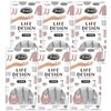 Family [Bulk Purchase] Household Gloves, Vinyl, Thin, Life Design, M,