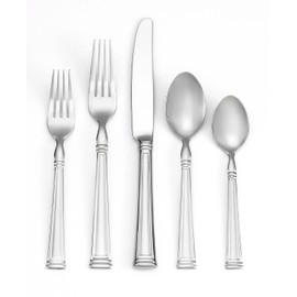 Lenox Esquire 65-piece Flatware Set, 8.70 LB, Metallic