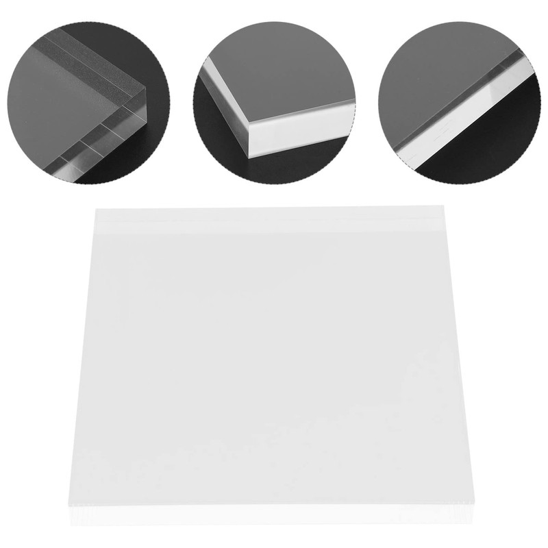 Frcolor Acrylic Base, Acrylic Base, Display, Square, Transparency, Photography Prop,