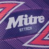 Mitre Attack Unisex Adult Football Purple/Pink/White, 5
