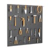 WALMANN 4 PCS 16" x 16" Metal Pegboard Panels for