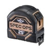Spec Ops Tools 25-Foot Tape Measure, 1" Double-Sided Blade, Military-Grade