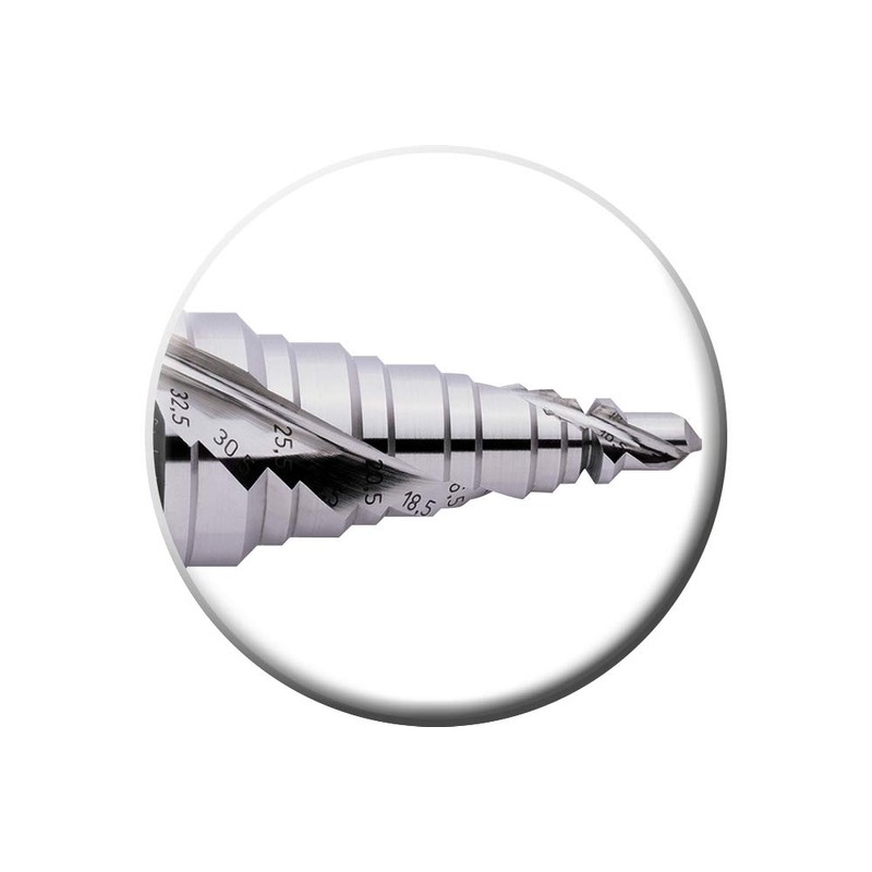 Exact 05310 EC 10 Step Drill High Speed Steel Mf