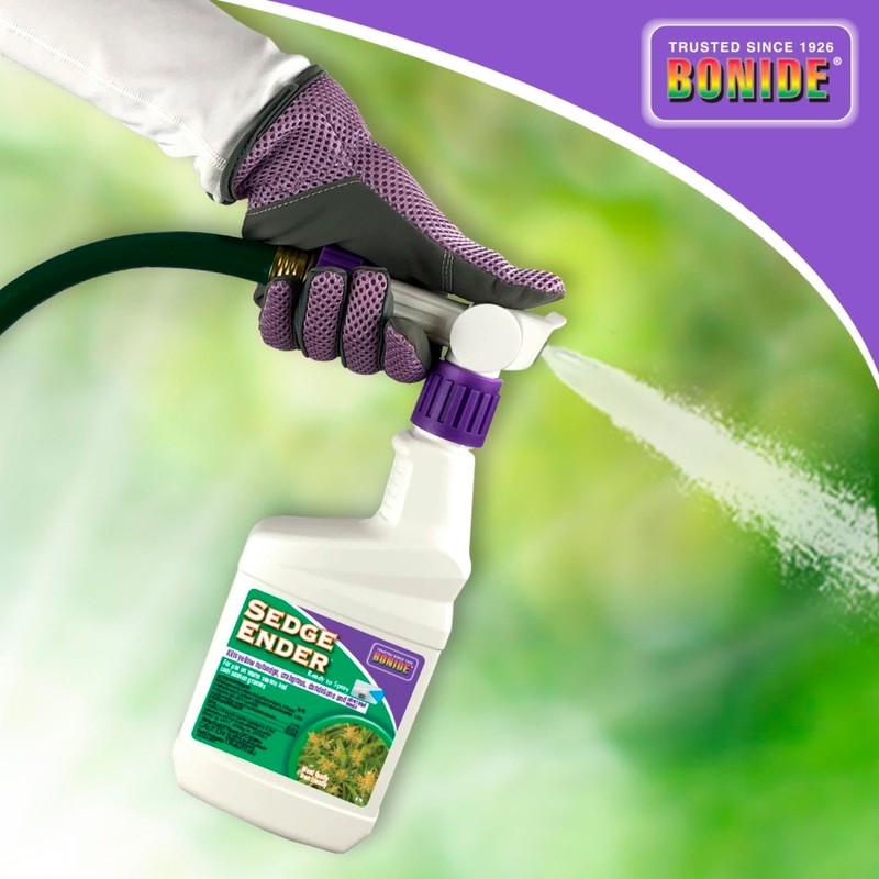 Bonide Sedge Ender, 16 oz Ready-to-Spray Weed Killer For Outdoors,