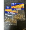 Dolphin Nip! Two Packs Of Dolphin Brass snap swivels one dozen, size 10