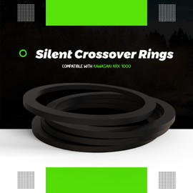 Silent Crossover Rings compatible with Kawasaki KRX 1000,Resistant to vibration and silence.
