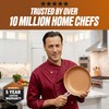 Gotham Steel 9.5 Inch Copper Non Stick Frying Pans, Ceramic