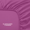 West Midlands Homeware Single Fitted Sheet Soft Brushed Microfibre Fabric
