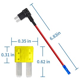 MuRealy Micro 2 Fuse Tap - Upgraded Add a Circuit Fuse Tap with 6pcs Micro2 Fuses, Micro Fuse Tap for Cars Trucks Boats (6 Pack)