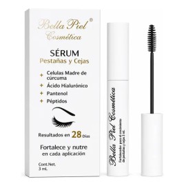Sérum Alargador Fortalecedor De Pestañas Y Cejas Bella Piel