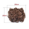 Faringoto Messy Bun Hair Piece Curly Hair Bun Extensions Updo
