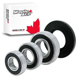 HE3T HE4T HE5T Front Load Washer Bearings and Seal Kit for Whirlpool, Kenmore, GE, Maytag W10253866, W10772618, W10253864 W10772617 WH45X10071, 8181666, W10253856, AP4426951
