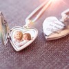 Stocking Stuffers for Teens Locket Necklace for Women Girls Picture